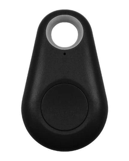 Pet Smart GPS Tracker Mini Anti-Lost Bluetooth Locator in black; ideal for tracking pets, children, and valuables.
