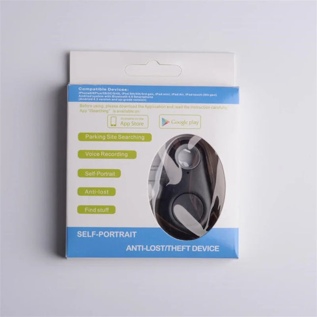 Pet Smart GPS Tracker Mini Anti-Lost Bluetooth Locator in packaging.