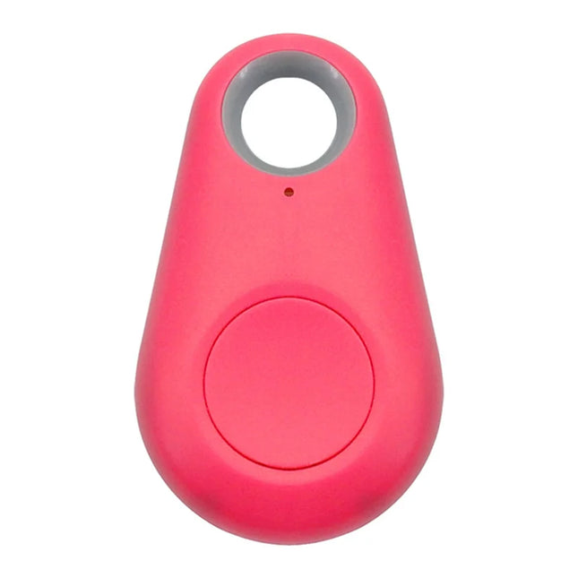 Pet Smart GPS Tracker Mini in pink, compact design for pet collars and valuables.