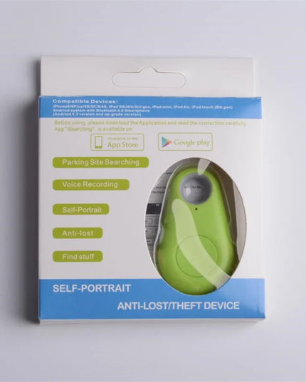 Pet Smart GPS Tracker Mini Anti-Lost Bluetooth Locator in packaging.