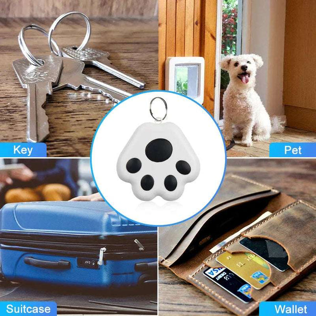Smart Mini GPS Tracker for keys, pets, suitcases, and wallets with Bluetooth tracking and real-time updates.