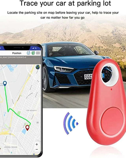 Pet Smart GPS Tracker Mini Bluetooth Locator for pets, kids, and valuables with real-time tracking and anti-lost features.